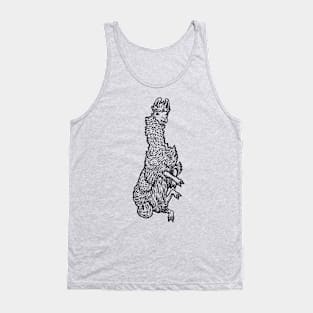 A Levity of Animals: Llama Llama Ding Dong Tank Top